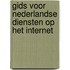 Gids voor Nederlandse diensten op het Internet