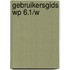 Gebruikersgids WP 6.1/W