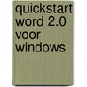 Quickstart word 2.0 voor windows door Wiseman