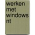 Werken met Windows NT