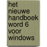 Het nieuwe handboek Word 6 voor Windows