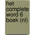 Het complete Word 6 boek (NL)