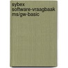 Sybex software-vraagbaak ms/gw-basic door Bodemann