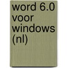 Word 6.0 voor Windows (NL) by R. Alink