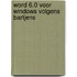 Word 6.0 voor windows volgens bartjens
