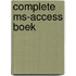 Complete ms-access boek