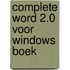 Complete word 2.0 voor windows boek