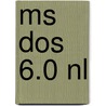 MS DOS 6.0 NL door Finel