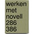 Werken met novell 286 386