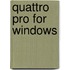 Quattro pro for windows