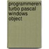 Programmeren turbo pascal windows object