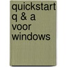 Quickstart q & a voor windows by Unknown