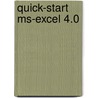 Quick-start ms-excel 4.0 door Duyvestein