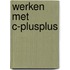 Werken met c-plusplus