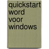 Quickstart word voor windows door Wiseman