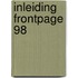 Inleiding FrontPage 98