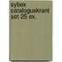 Sybex cataloguskrant set 25 ex.