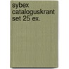 Sybex cataloguskrant set 25 ex. door Onbekend