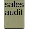 Sales audit door E. Fonteyn