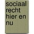 Sociaal recht hier en nu