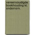 Vereenvoudigde boekhouding kl. ondernem.