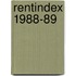 Rentindex 1988-89