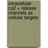 Intracellular Ca2 + release channels as cellular targets door G. Bultynck