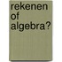 Rekenen of algebra?