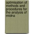 Optimisation of methods and procedures for the analysis of mtDNA