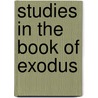 Studies in the book of Exodus door M. Vervenne