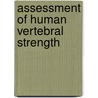 Assessment of human vertebral strength door X.G. Cheng
