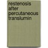 Restenosis after percutaneous translumin