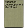 Traduction developpement litteratures by Lambert