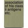 Association of hla class ii antigens etc. by Kris Buyse