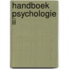 Handboek psychologie ii by Lens