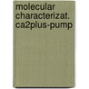 Molecular characterizat. ca2plus-pump door Marieke Eggermont