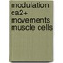 Modulation ca2+ movements muscle cells