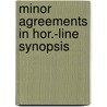 Minor agreements in hor.-line synopsis by Neirynck