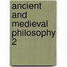 Ancient and medieval philosophy 2 door Sleeman