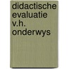 Didactische evaluatie v.h. onderwys door Corte