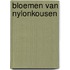 Bloemen van nylonkousen
