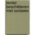 Textiel beschilderen met saldatex