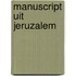 Manuscript uit jeruzalem