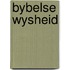 Bybelse wysheid