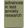 Advances in test anxiety research by Ploeg