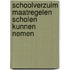 Schoolverzuim maatregelen scholen kunnen nemen
