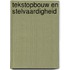 Tekstopbouw en stelvaardigheid