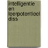 Intelligentie en leerpotentieel diss