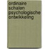 Ordinaire schalen psychologische ontwikkeling