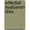 Effectief evalueren diss. by Yehudah Berg